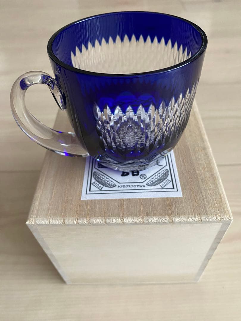 【トミー】江戸切子　マグカップ　グラス