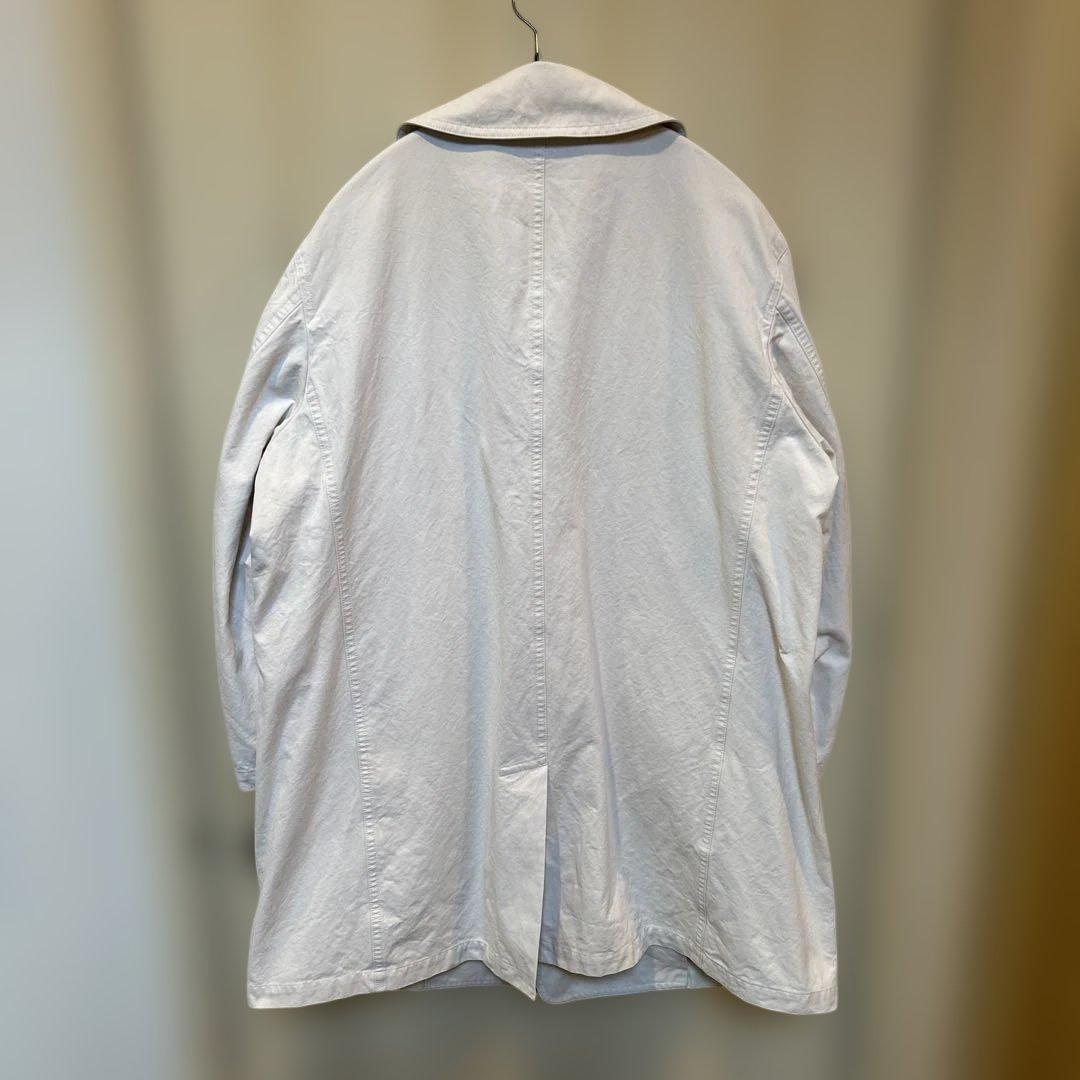 Y’s ピーコート　　綿100パーセント　アンティーク　ホワイト