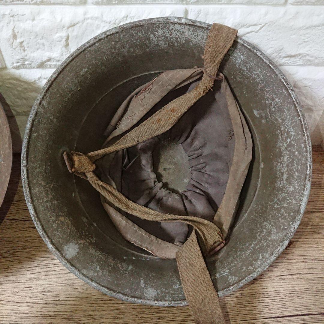 稀少 旧日本軍 鉄帽 鉄兜 ヘルメット 3つセット