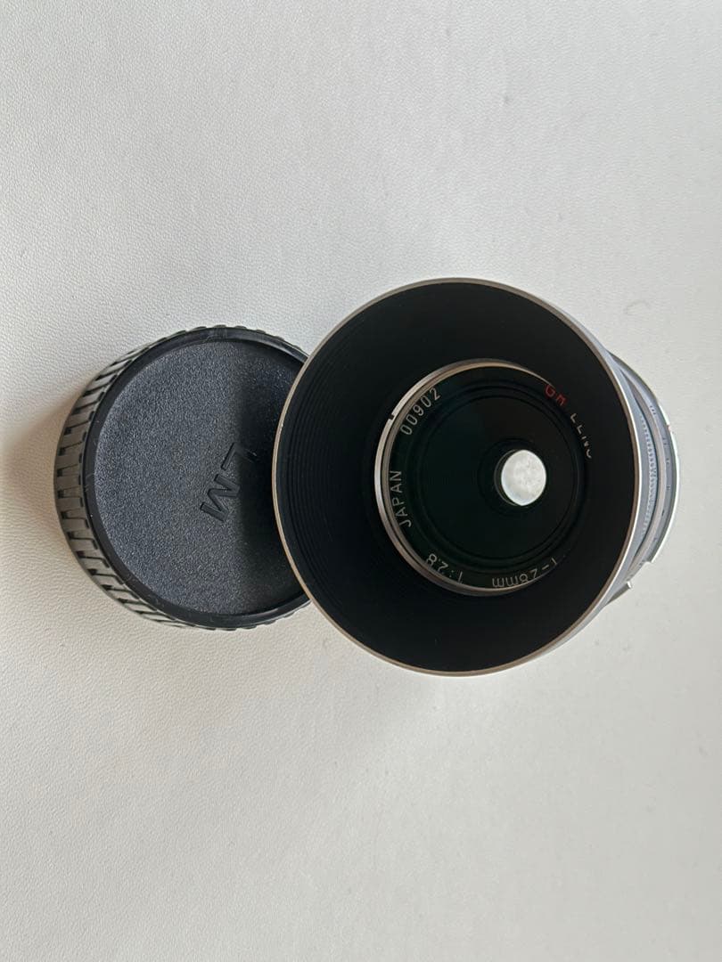 【美品】GR 28mm f/2.8 単焦点レンズ　L-Mマウントアダプター