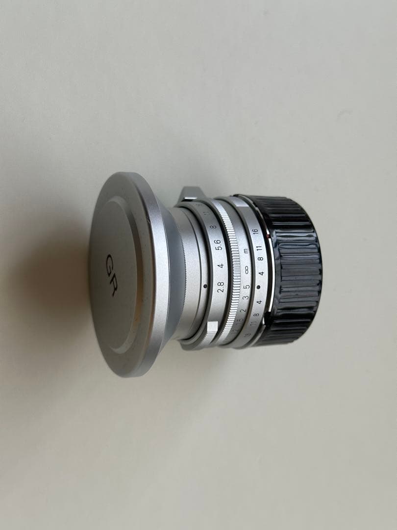 【美品】GR 28mm f/2.8 単焦点レンズ　L-Mマウントアダプター