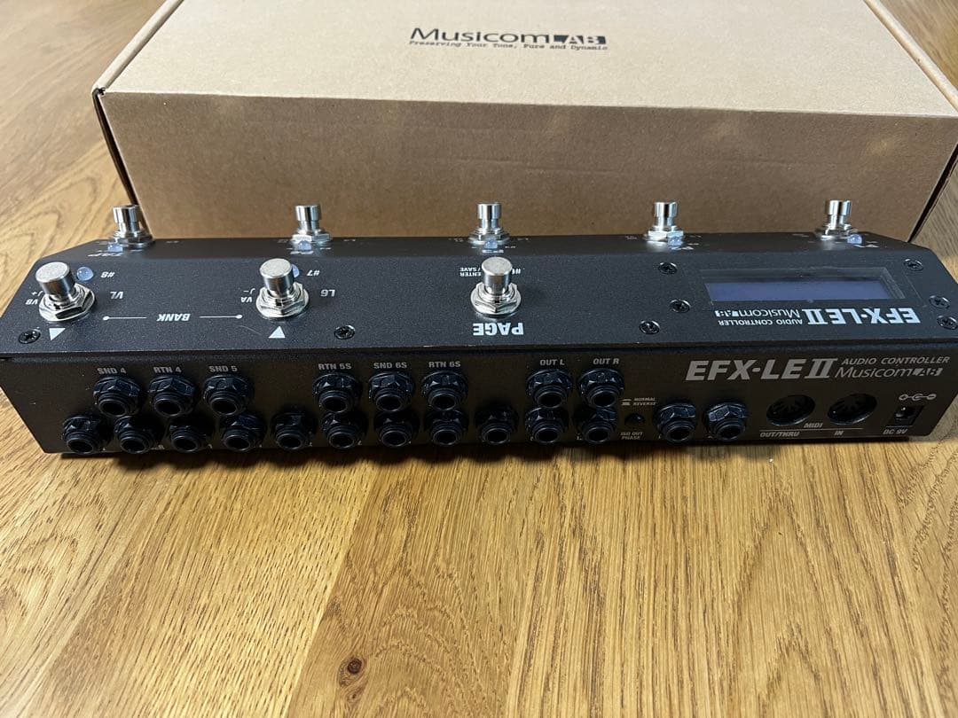 Musicom Lab EFX-LE II スイッチャー