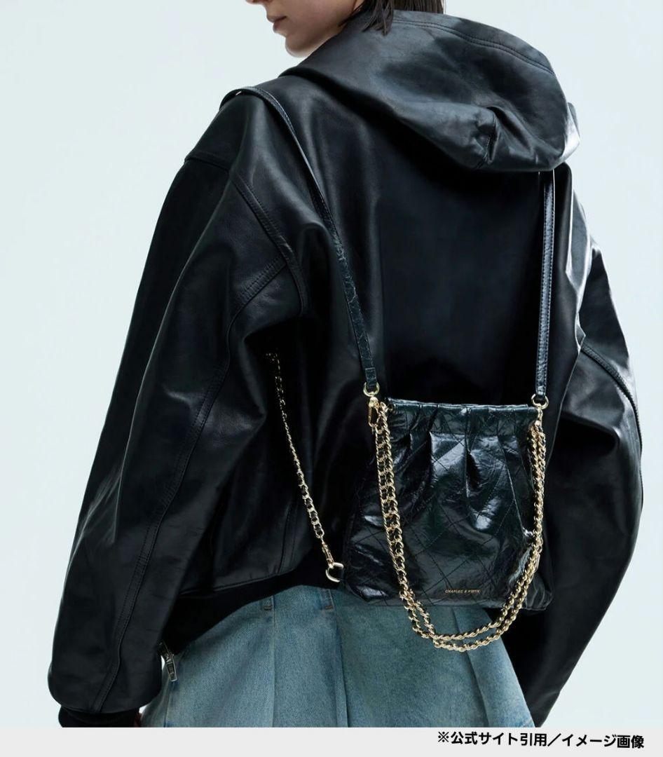 新品　Duo ドゥオ チェーンハンドルツーウェイバックパック ブラック　Sサイズ