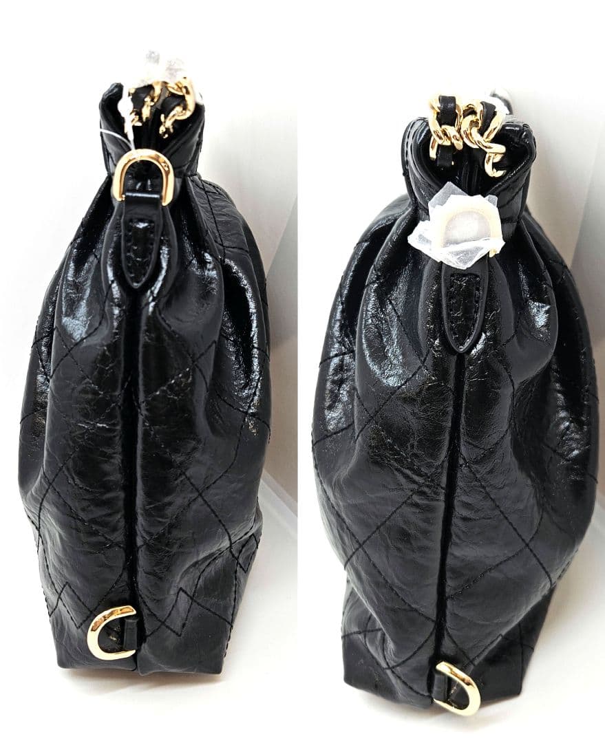 新品　Duo ドゥオ チェーンハンドルツーウェイバックパック ブラック　Sサイズ