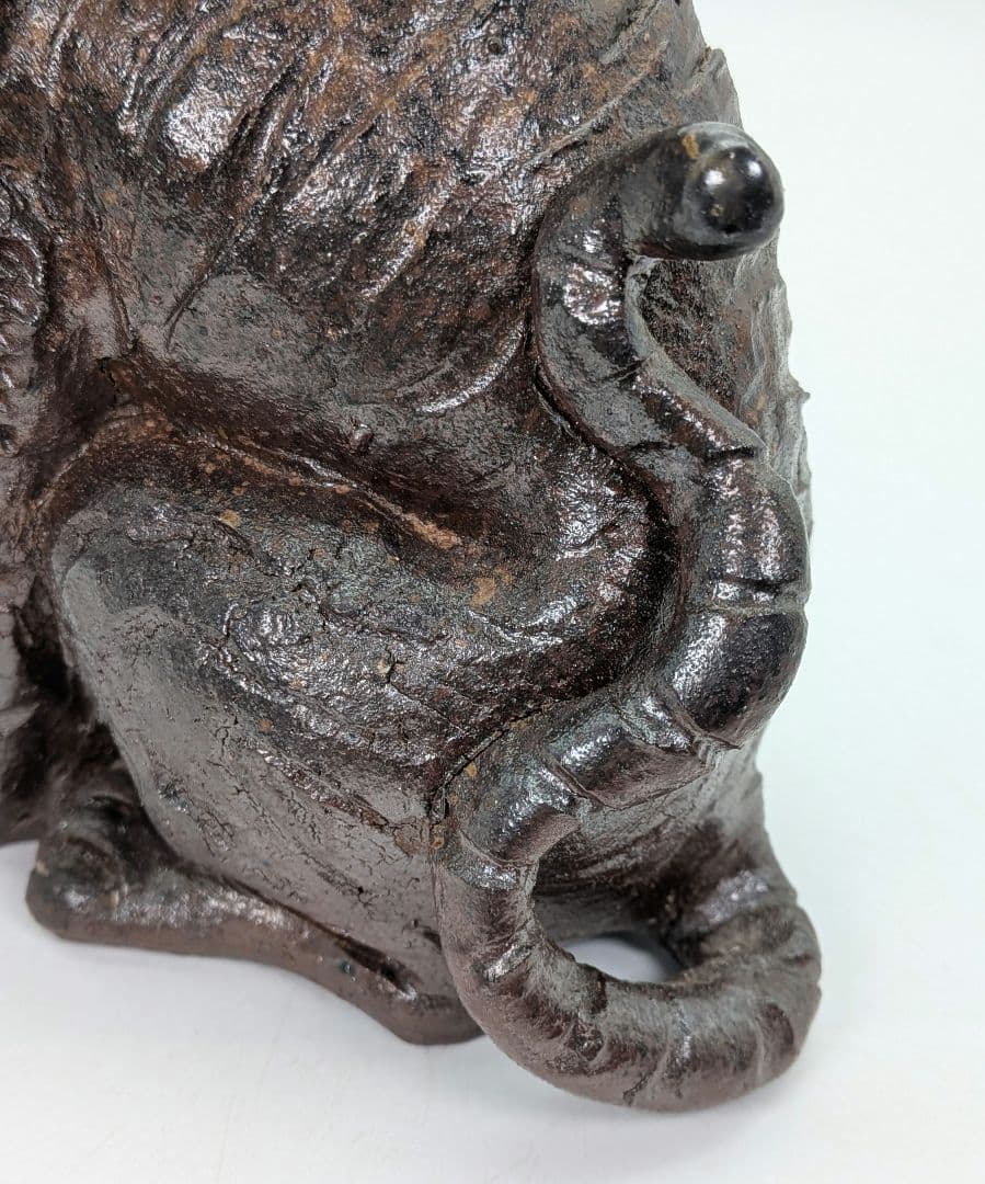 備前市無形文化財 木村玉舟 備前焼 虎置物 共箱 干支置物 寅年 トラ 縁起物