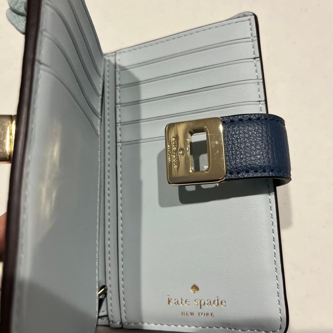 kate spade【新品】ケイトスペードフローラルアップリケウォレット　財布