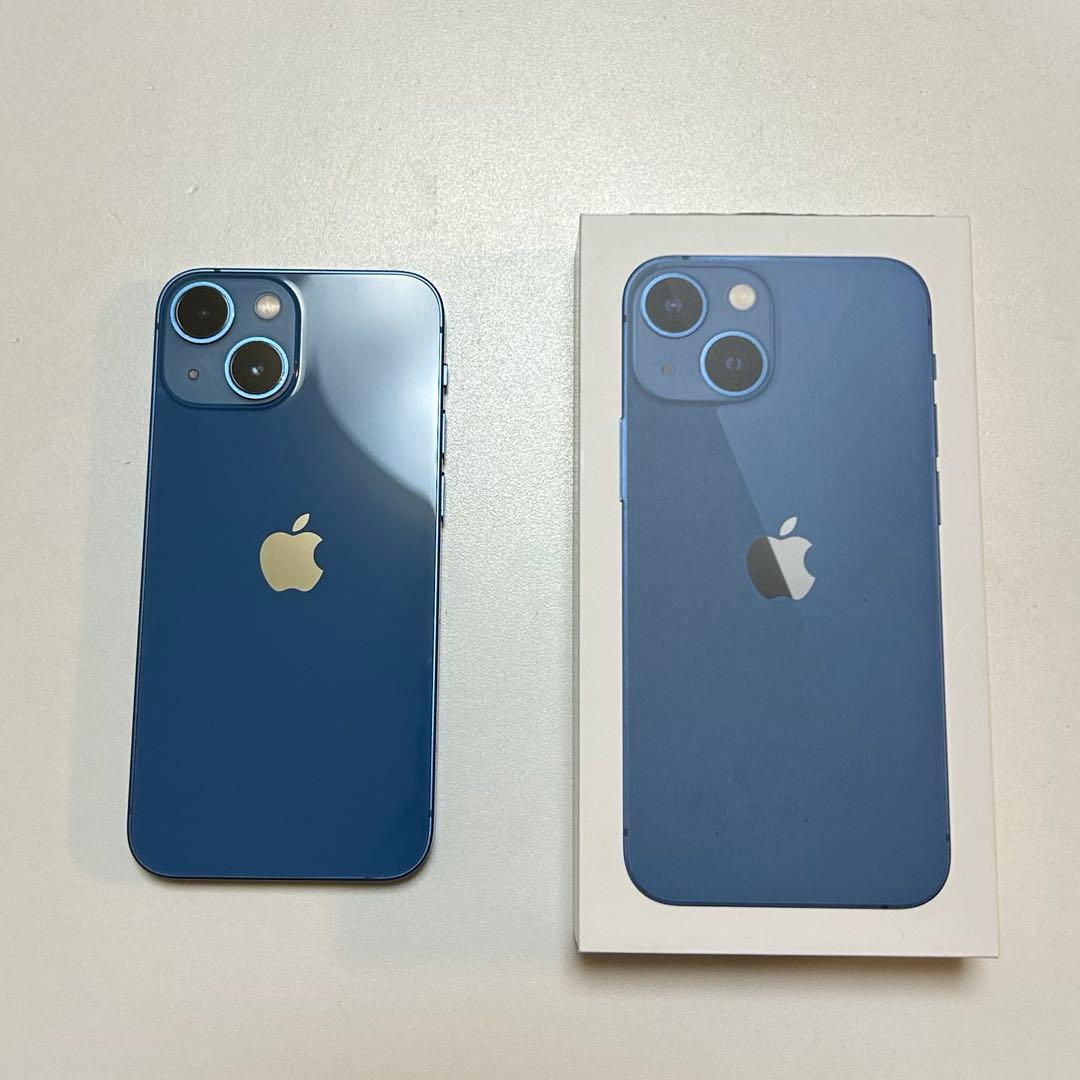 iPhone13 mini ブルー　128GB 88% SIMフリー