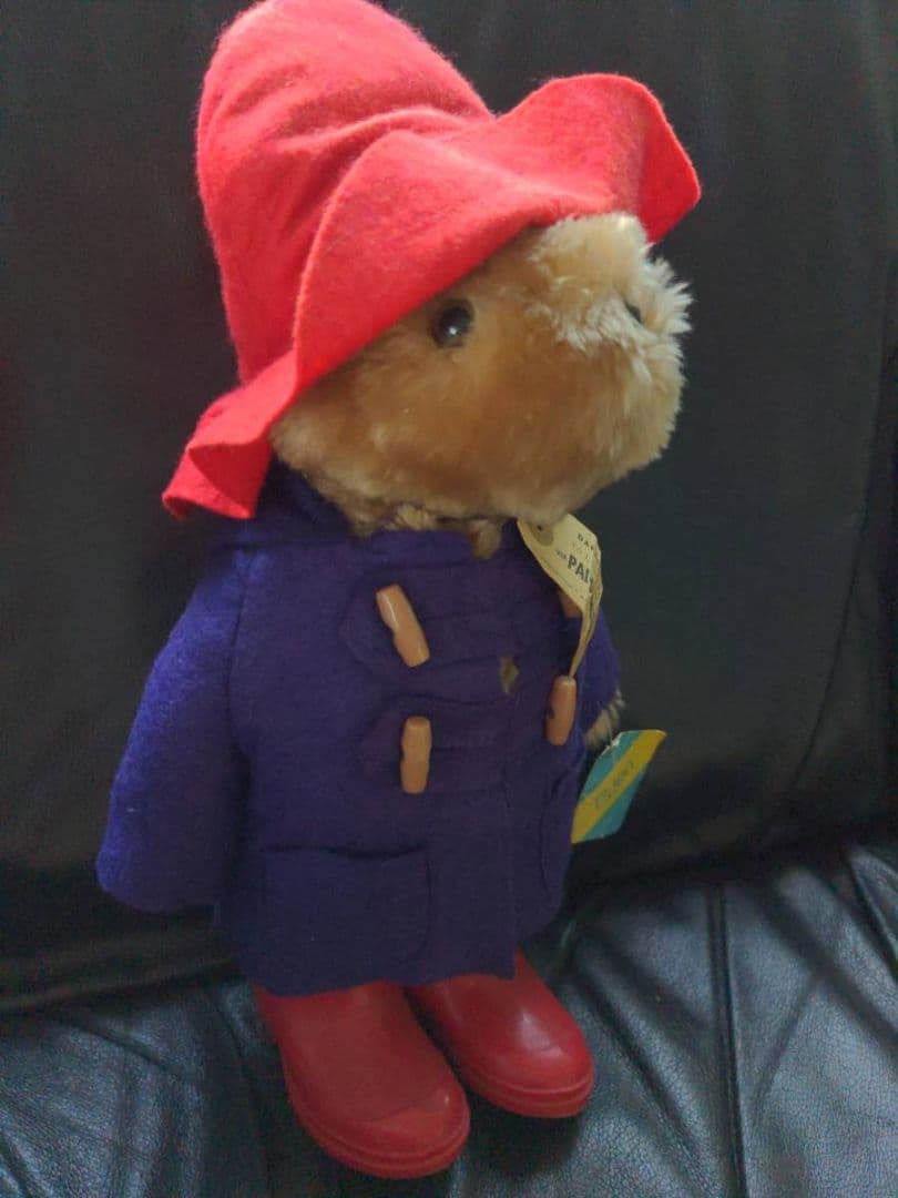 パディントン❤パディントンベア❤ぬいぐるみ❤Eden社製❤紙タグ付❤1981年