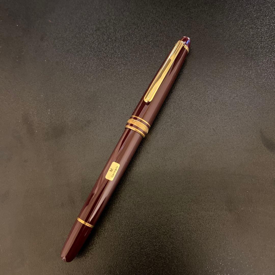 モンブラン マイスターシュテュック 144 万年筆 14Kペン先 ボルドー
