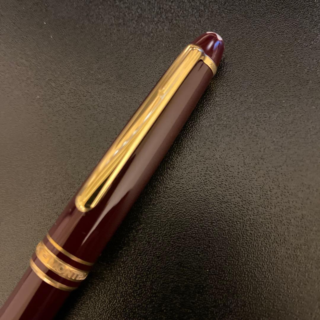 モンブラン マイスターシュテュック 144 万年筆 14Kペン先 ボルドー