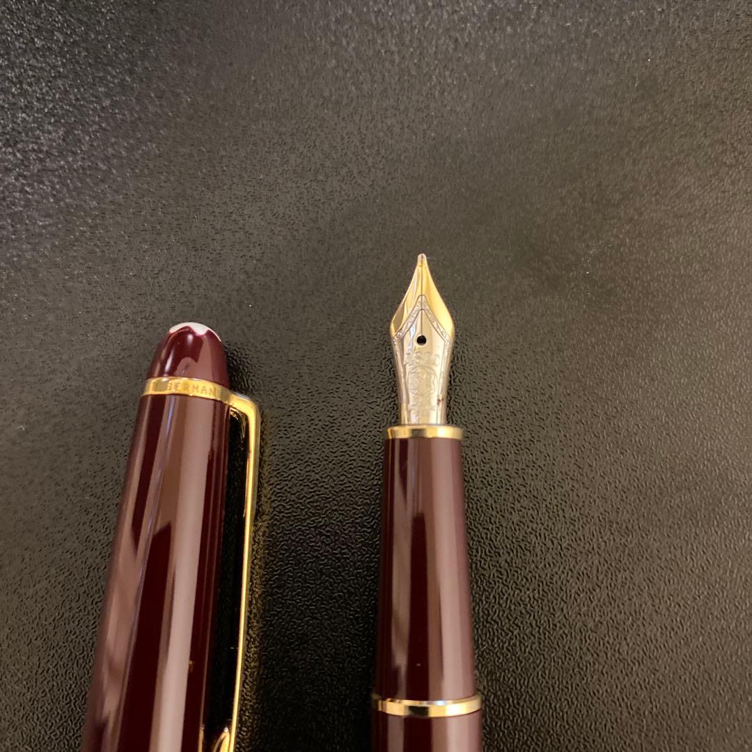モンブラン マイスターシュテュック 144 万年筆 14Kペン先 ボルドー