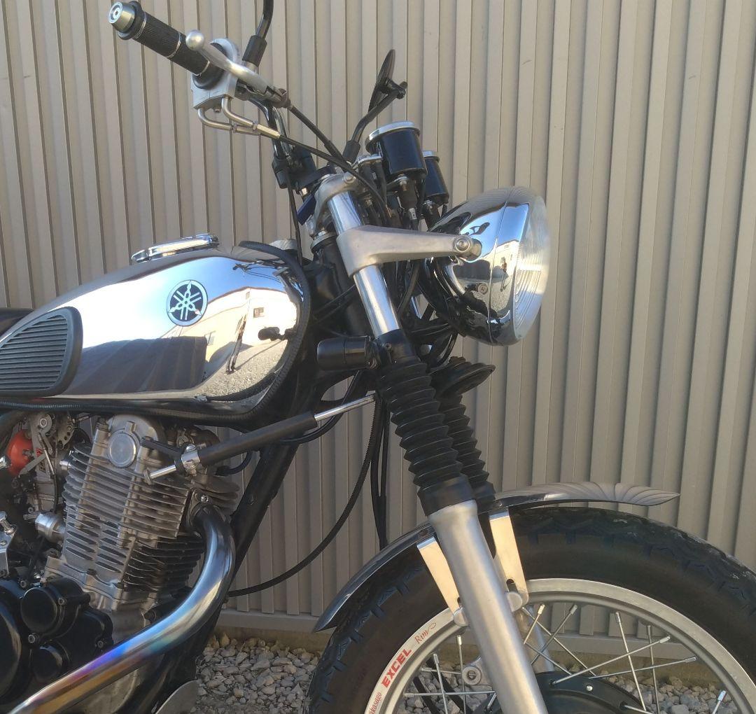 WM製ヘッドライトステー　SR400 35ミリ