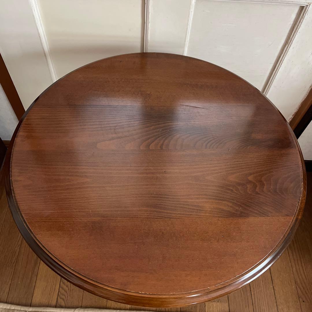 カリモク　karimoku 丸テーブル　サイドテーブル　コーヒーテーブル