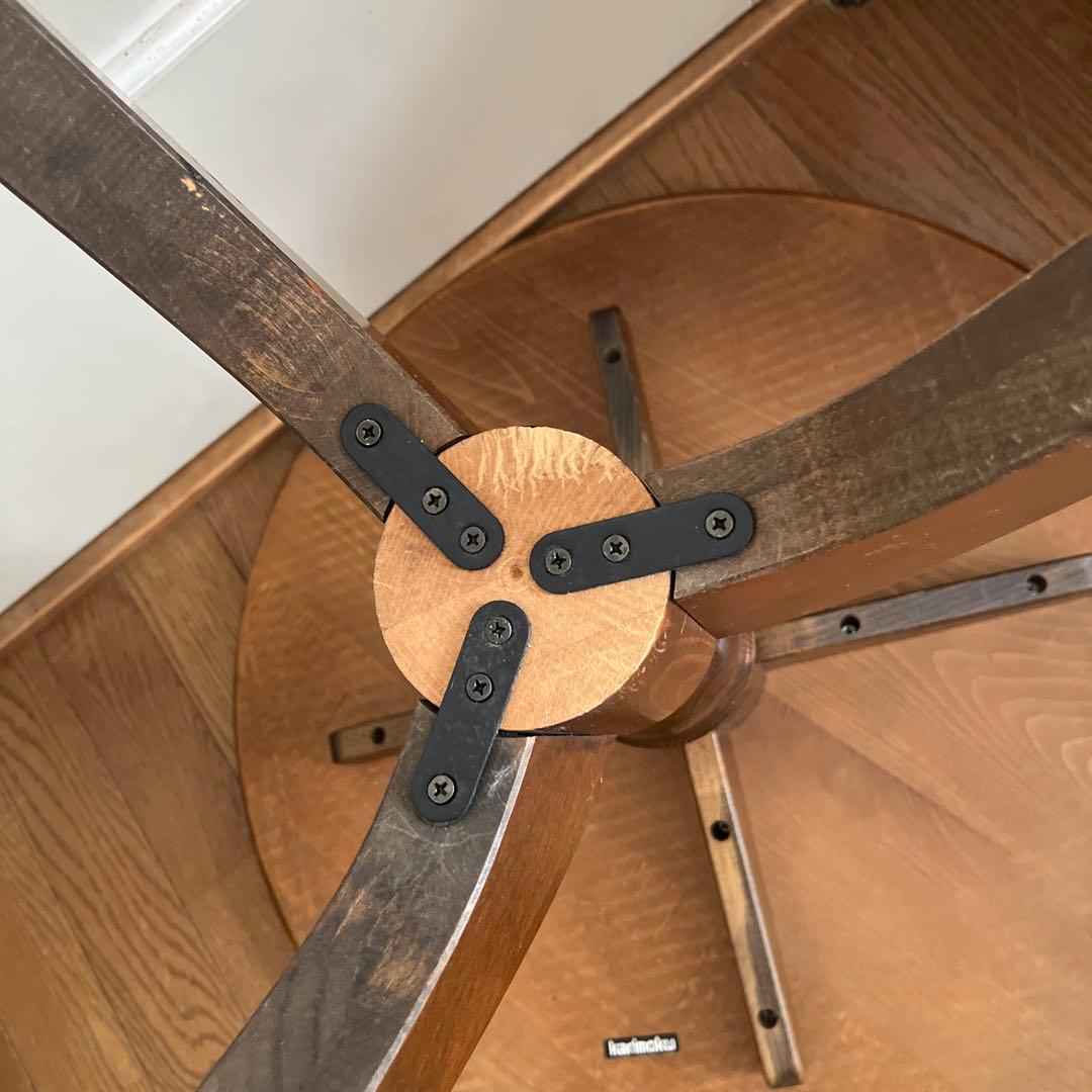 カリモク　karimoku 丸テーブル　サイドテーブル　コーヒーテーブル