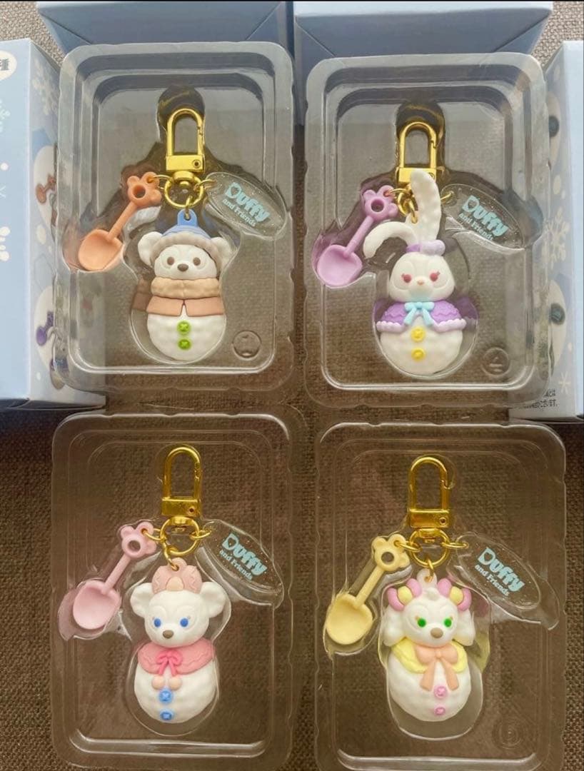 【匿名配送】雪だるま　ダッフィー シェリーメイクッキーアン ステラルー チャーム