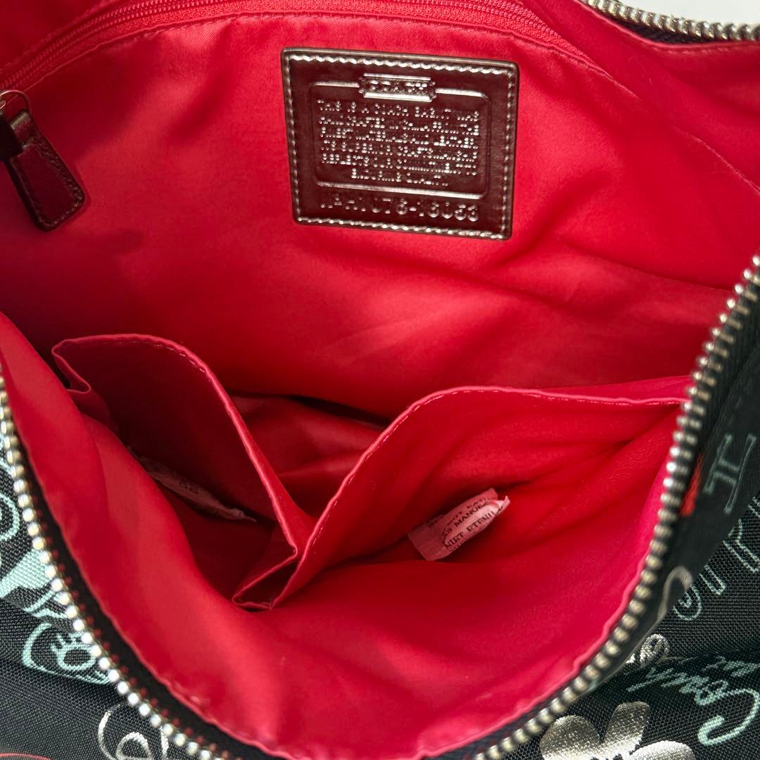 未使用級美品✨COACH POPPYマルチカラー ワンショルダーバッグ y2k