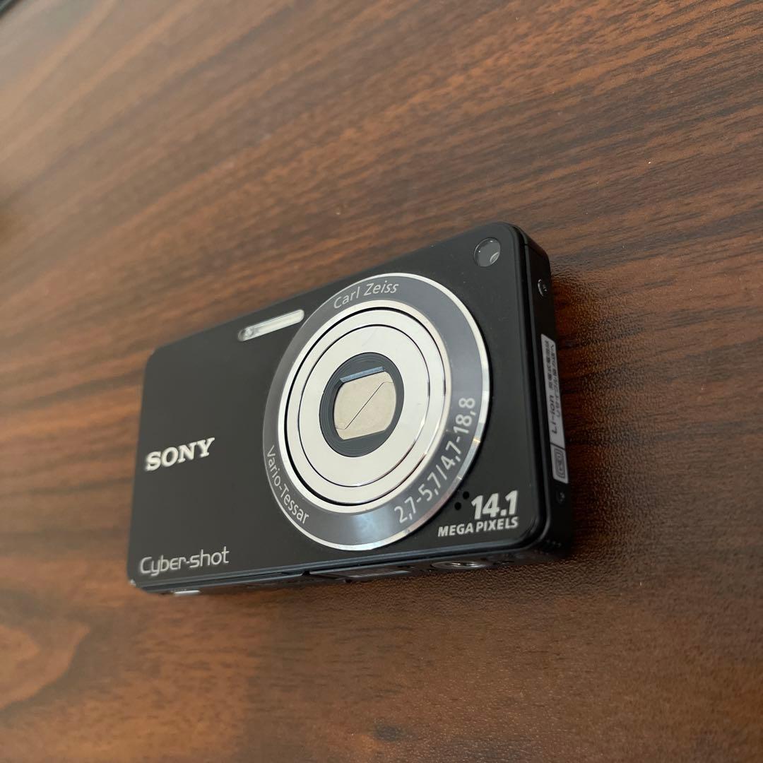 3997 Sony ソニー Cyber-shot W350 ブラック デジカメ