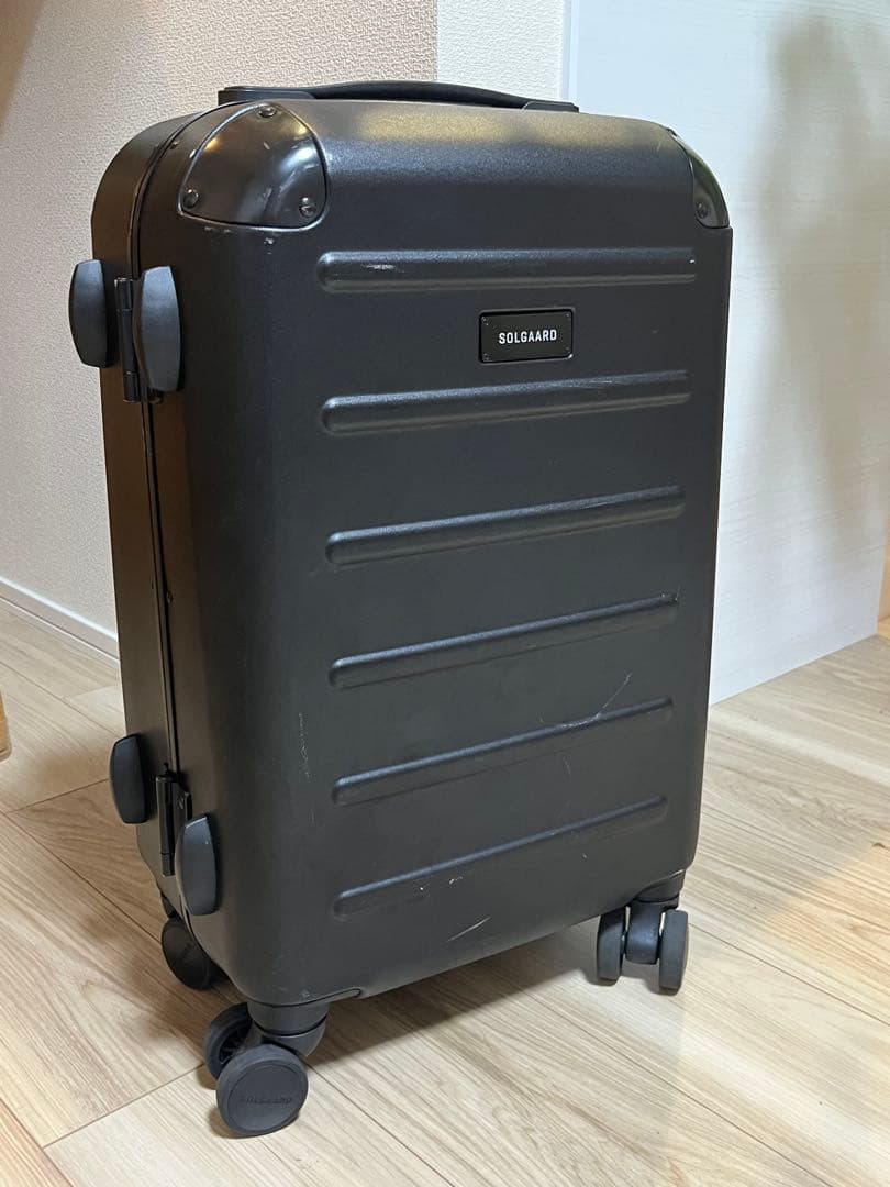 機内持ち込み可 スーツケース「SOLGAARD」ブラック