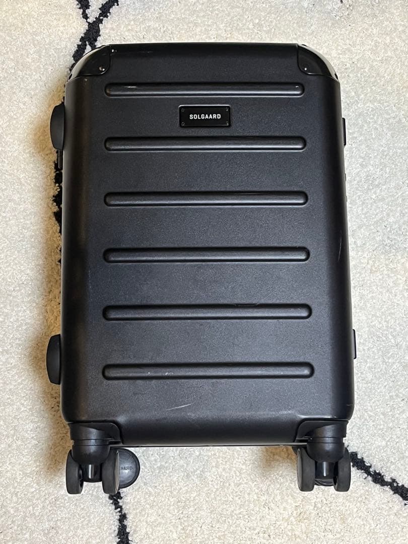 機内持ち込み可 スーツケース「SOLGAARD」ブラック