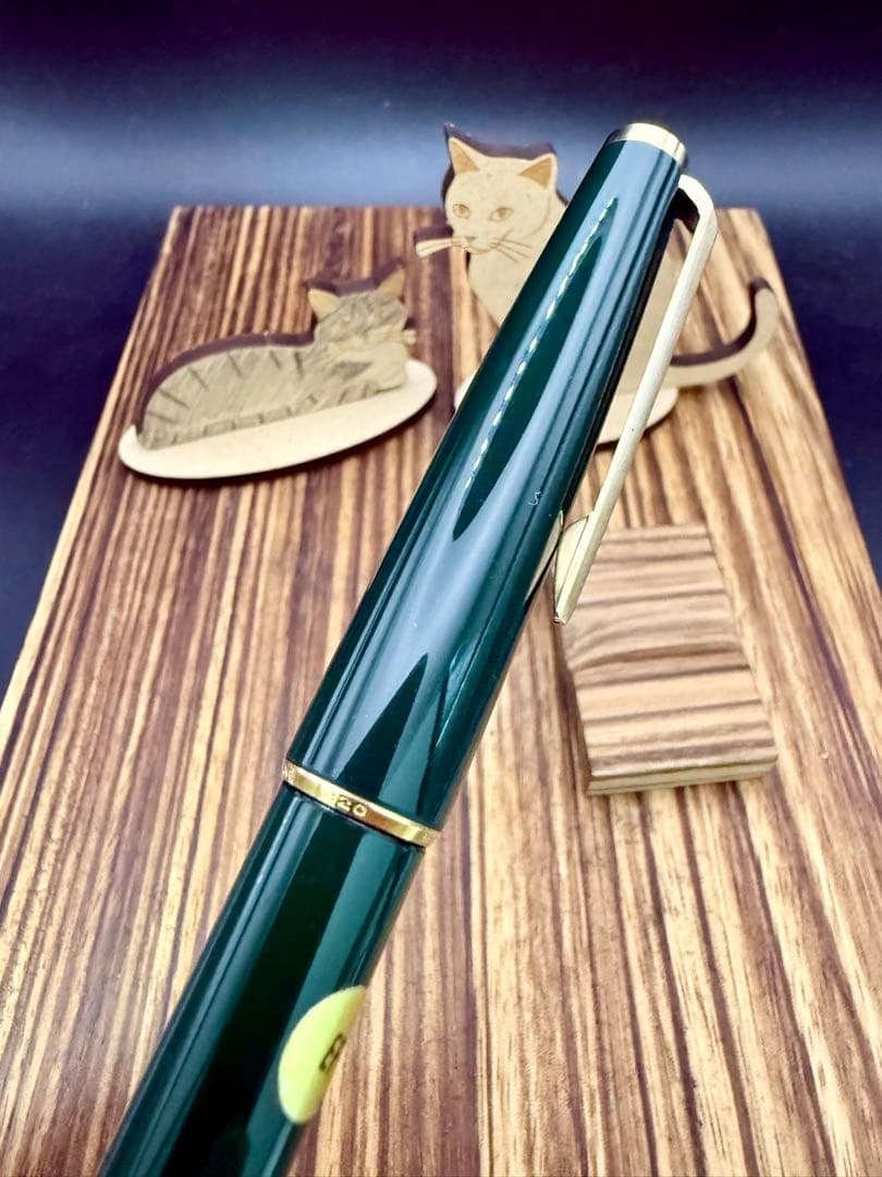 MONTBLANC 万年筆 NO.320 初期型 グリーン EF