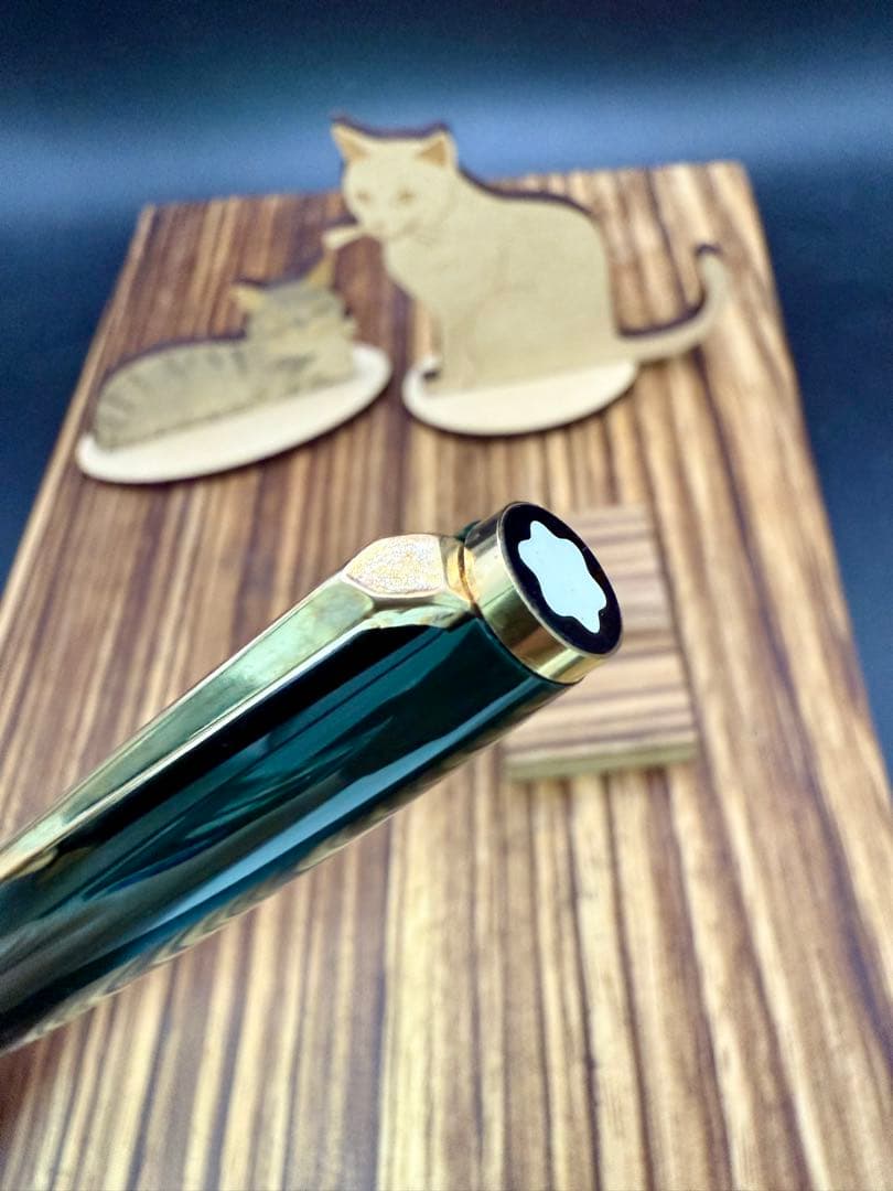 MONTBLANC 万年筆 NO.320 初期型 グリーン EF