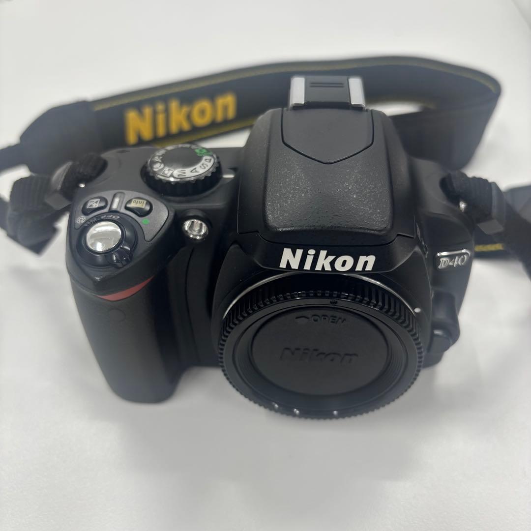 Nikon D40 デジタル一眼レフカメラ ブラック