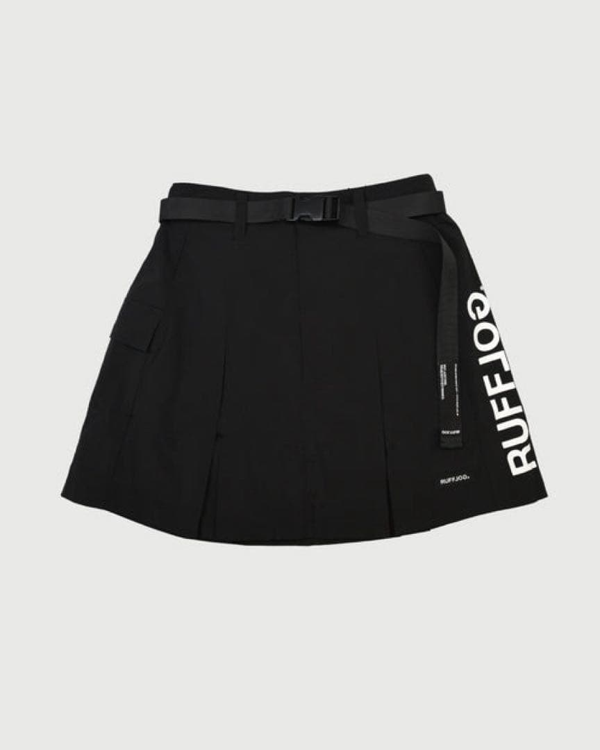 ラフロッグ　今季新作　アジャスタブルサイドポケットプリーツスカート　即完売品