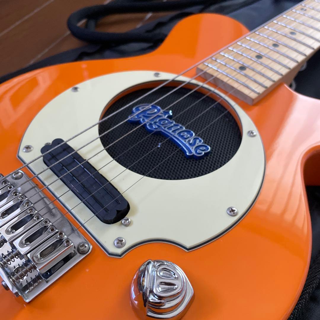 ぼ*ん様 Pignose エレキギター オレンジ