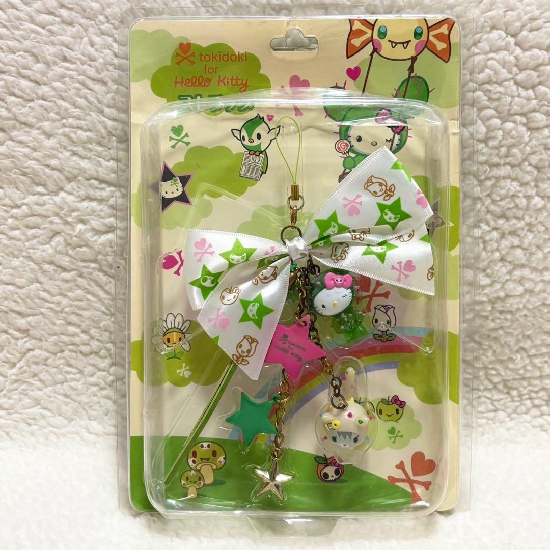 激レア　サンリオ　ハローキティー　tokidoki コラボ ストラップ