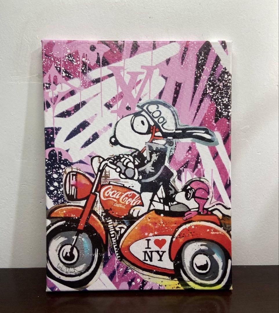 キャンバスアート DEATH NYC 世界限定 ポップアート 現代アート 118