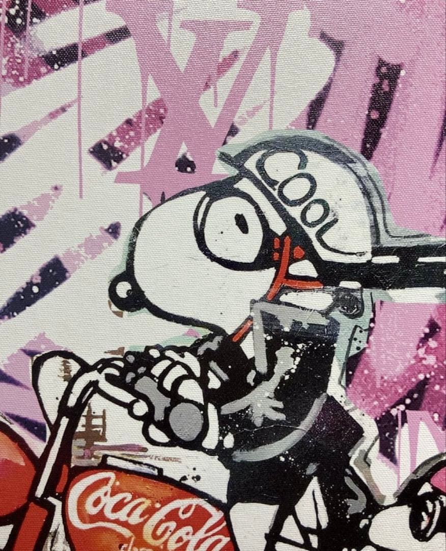 キャンバスアート DEATH NYC 世界限定 ポップアート 現代アート 118