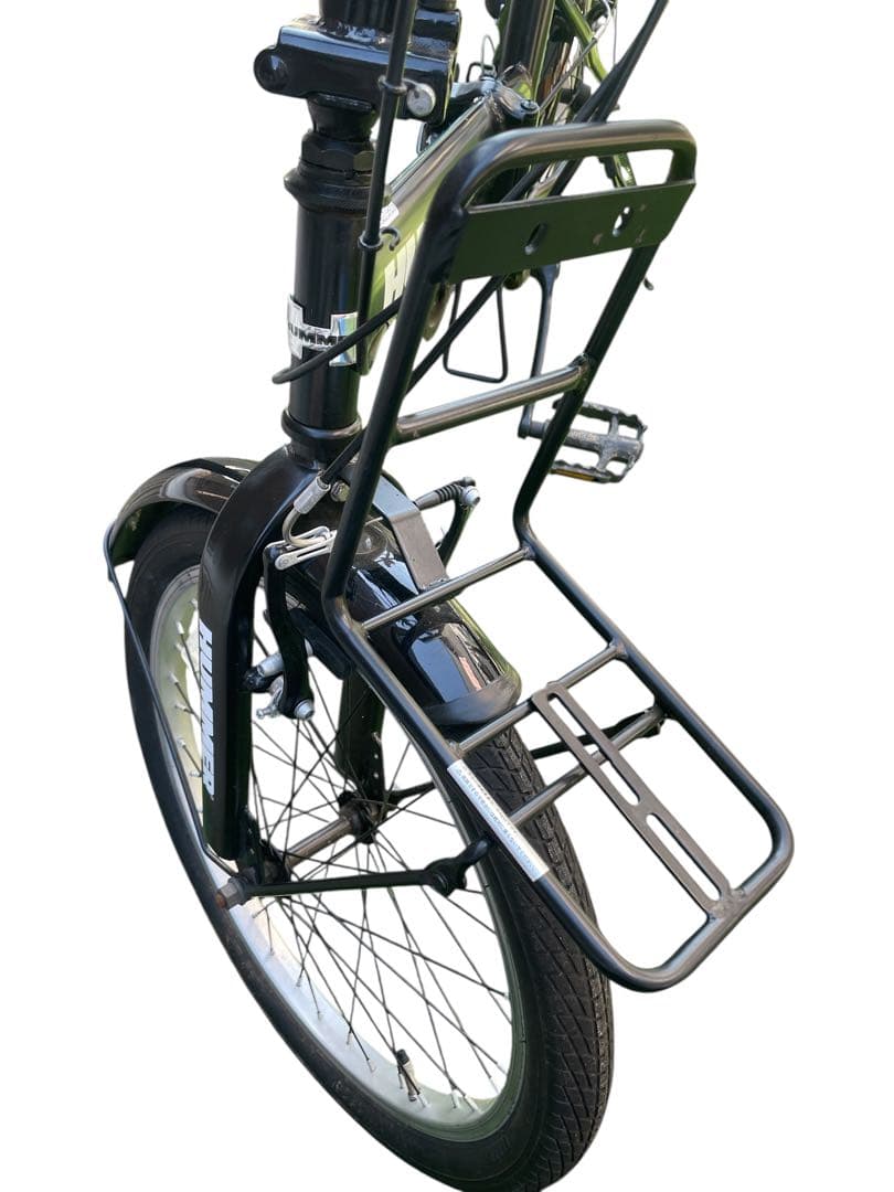 HUMMER ハマー 折りたたみ自転車 20インチ ブラック