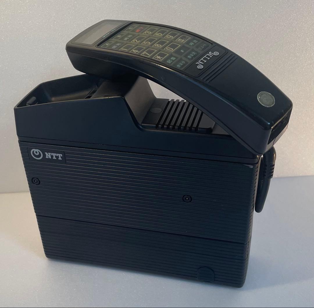 昭和レトロ移動電話203B形一式＊インテリア展示用希少セット