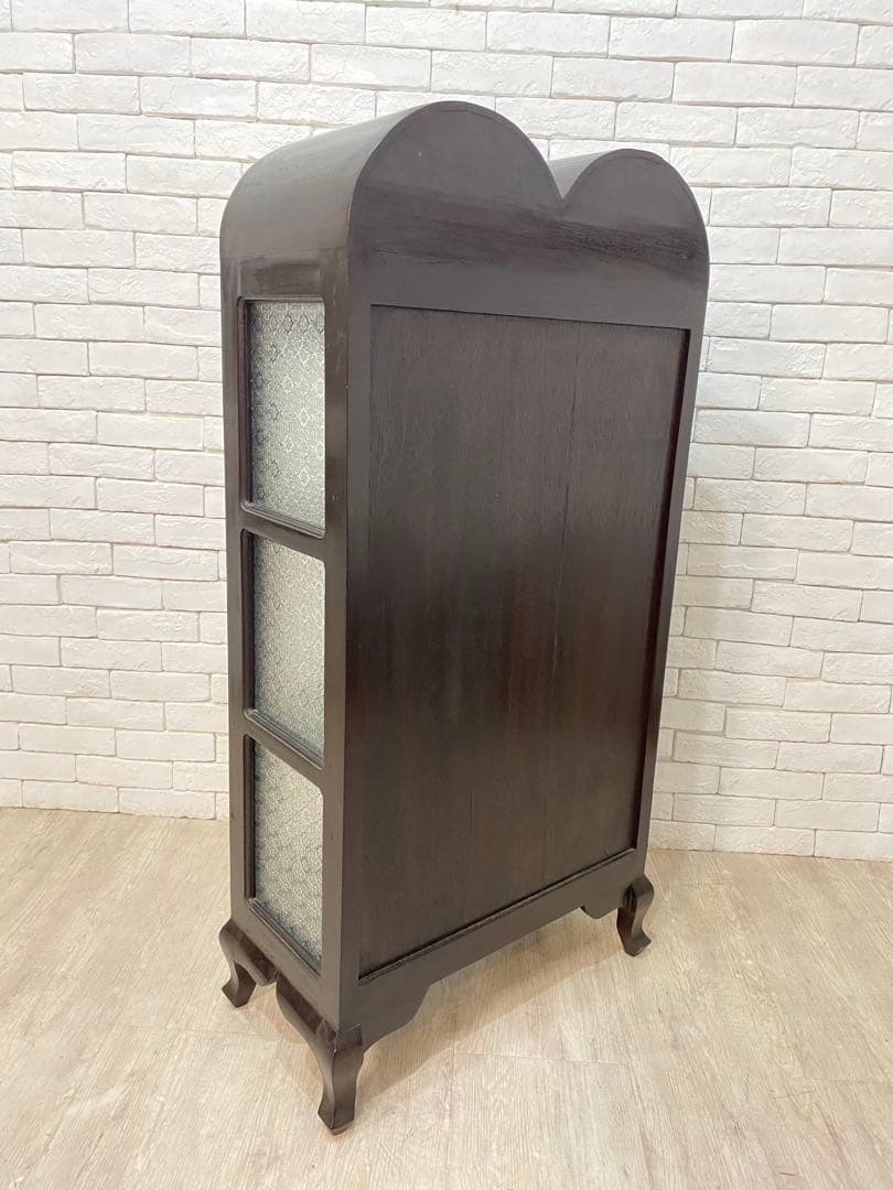 【東京都内23区配送無料】アンティーク　キャビネット　ガラスケース　ショーケース