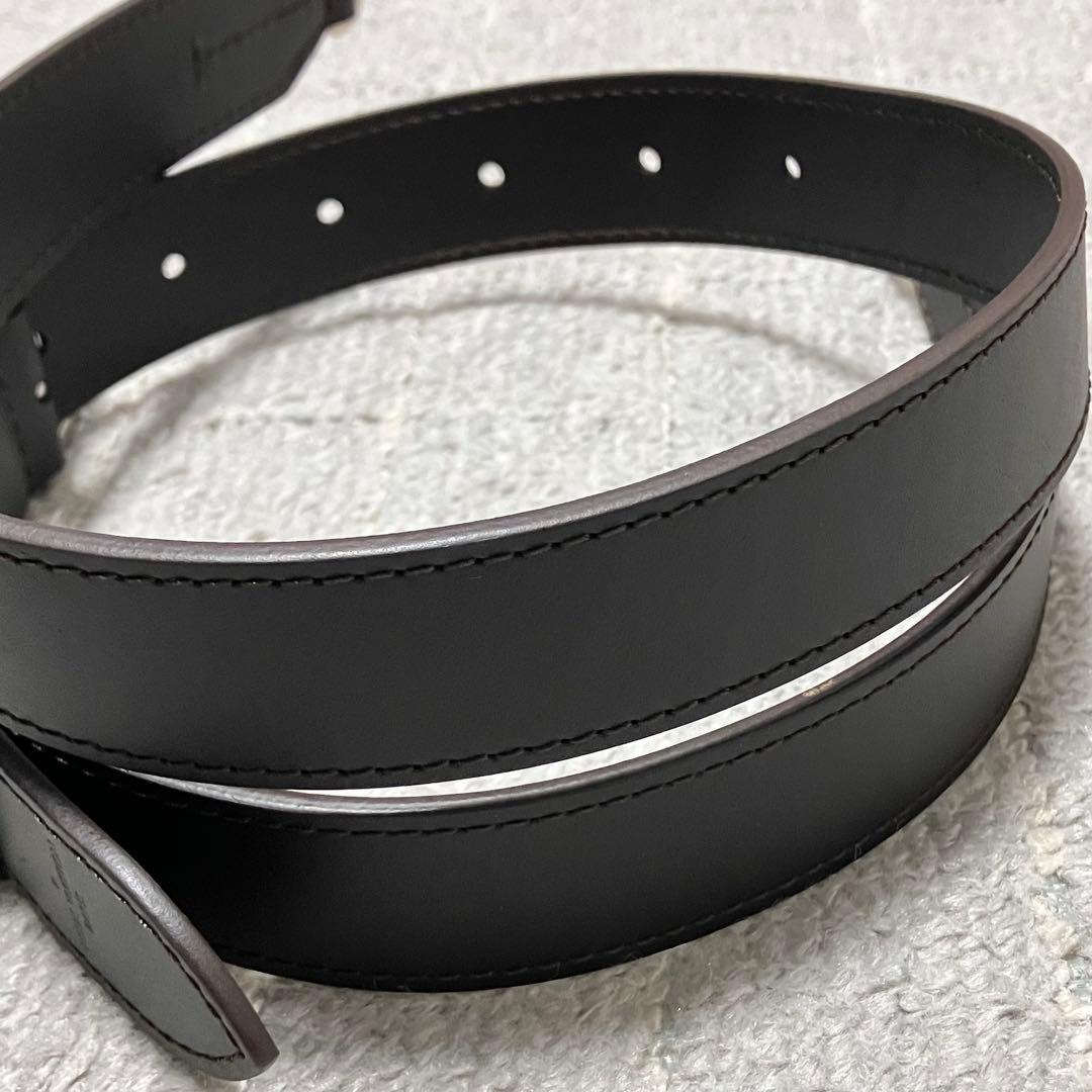 美品！ルイヴィトン［ショルダーストラップ］レザー　肩掛け　ロゴ型押し