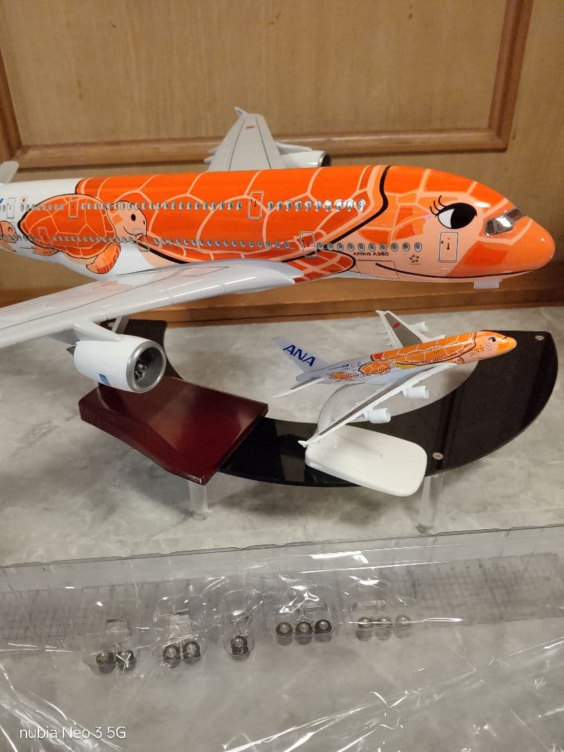 07/21...エアバスa380 フライングホヌ／1/150約50cm