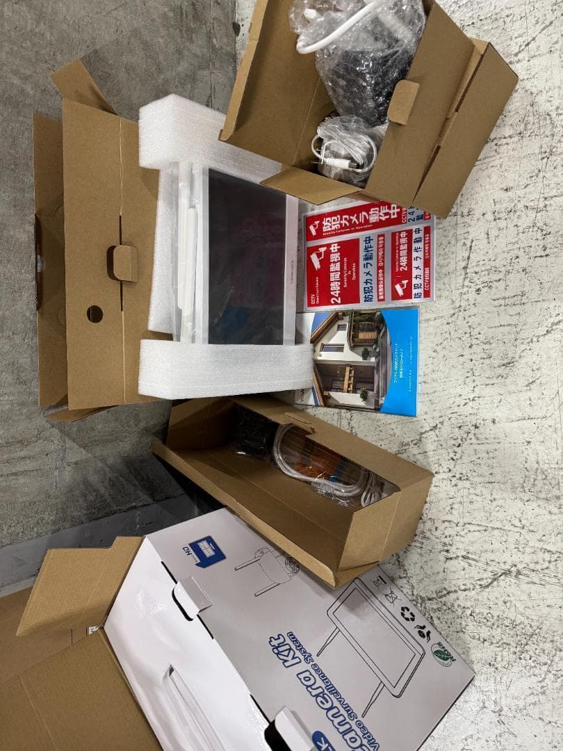 防犯カメラ 夜間カラー撮影搭載 360°広角撮影 AI動体検知