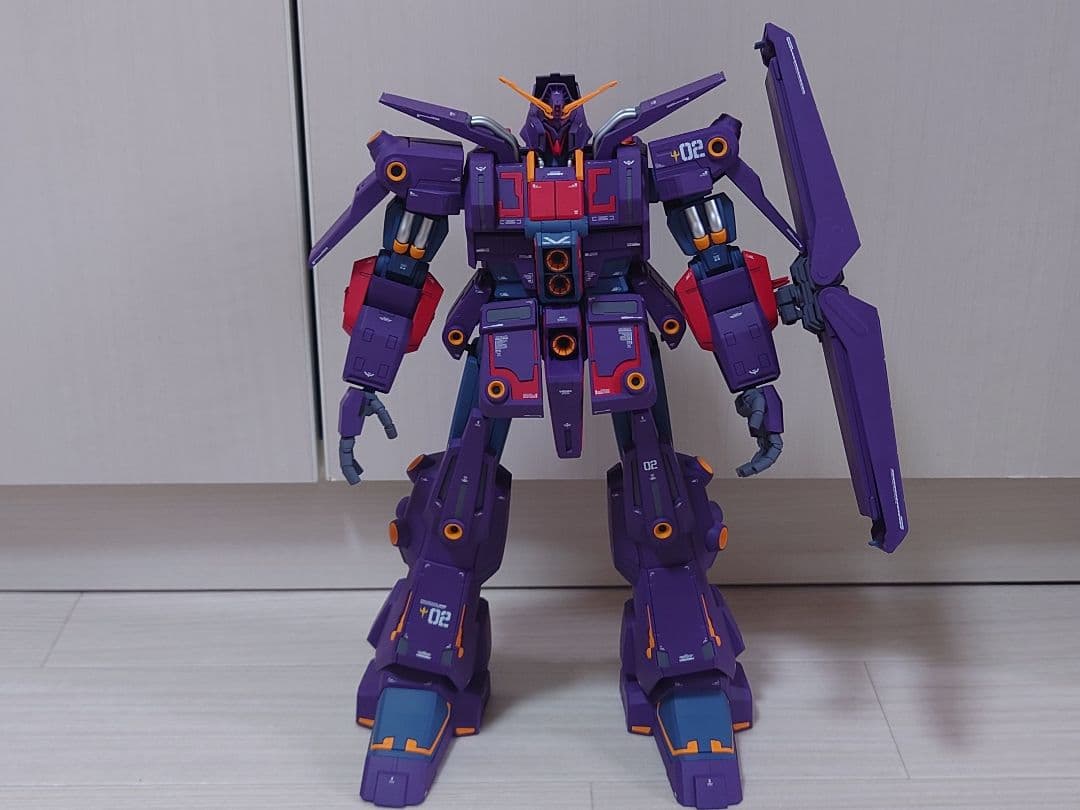 HG 1/144サイコガンダムマークII全塗装完成品ネオ・ジオン仕様