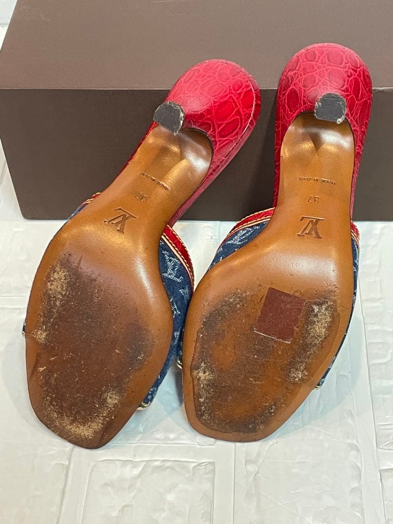 【良品】LOUIS VUITTONルイヴィトン　ミュール　❤︎