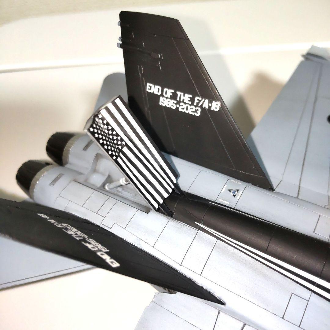 戦闘機プラモデル完成品1/72ハセガワF-18ホーネット