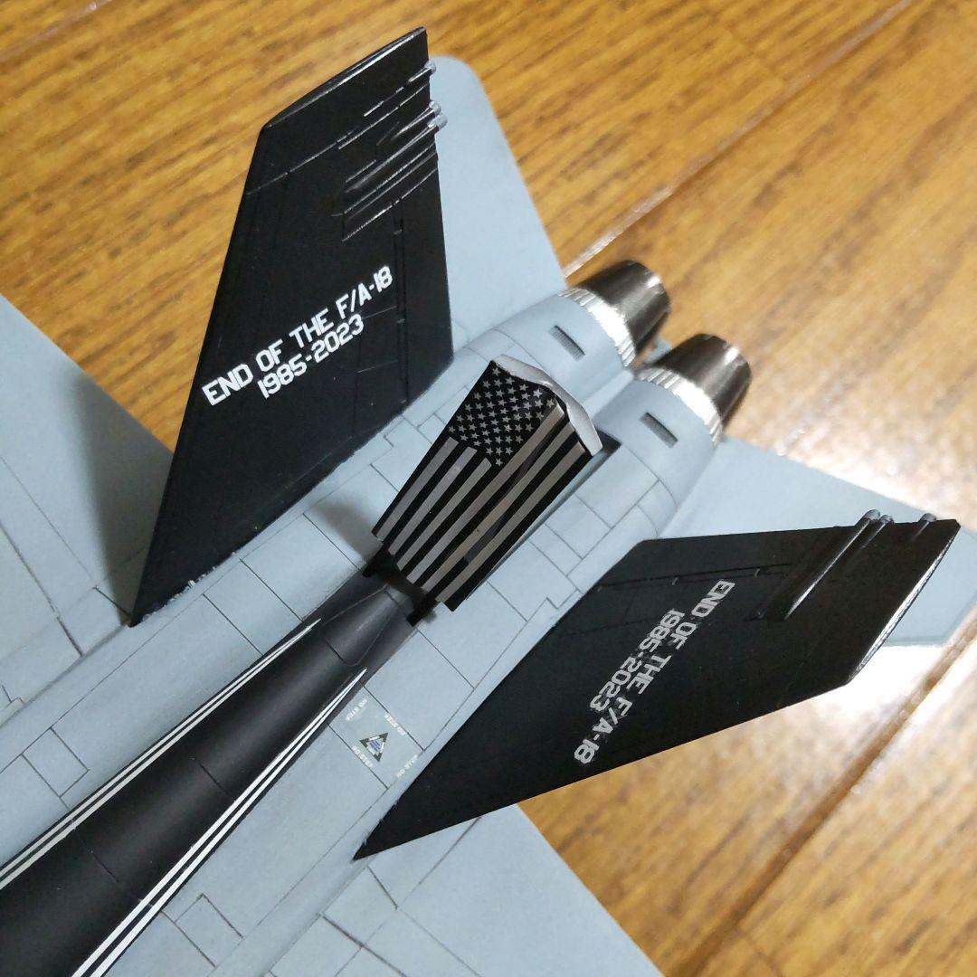戦闘機プラモデル完成品1/72ハセガワF-18ホーネット