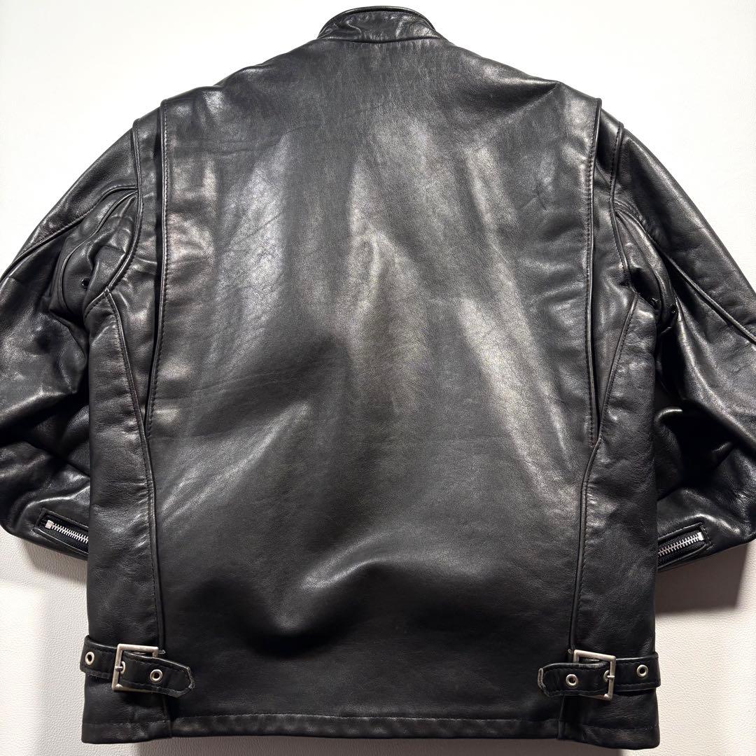 schott L相当 641 レザー ライダースジャケット USA ライナー