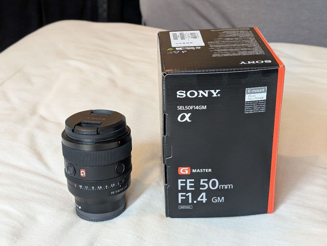 Sony FE 50mm F1.4 GM 単焦点レンズ