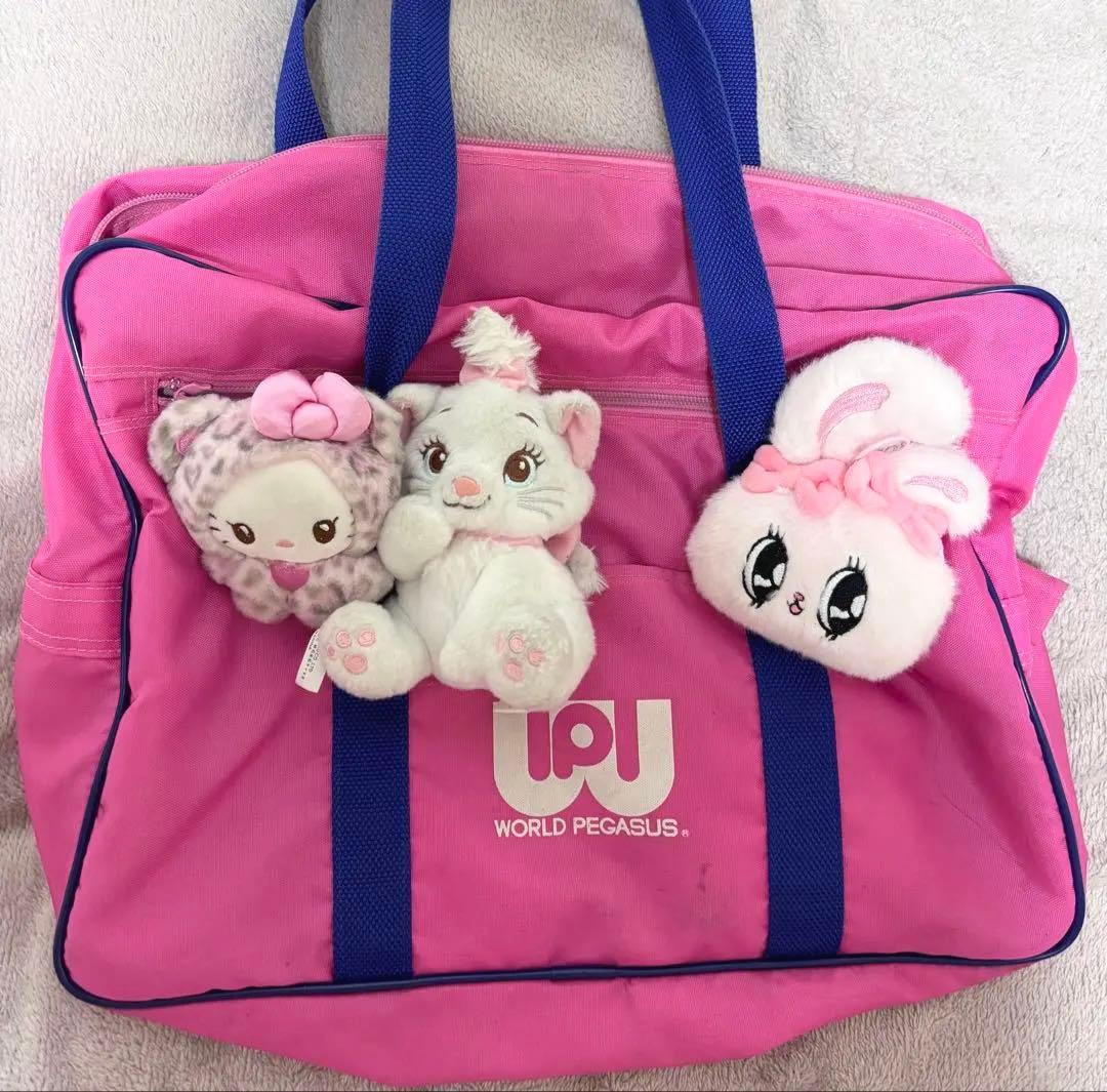 WORLD PEGASUS ワッぺ 旧 ピンク スクールバッグ スクバ