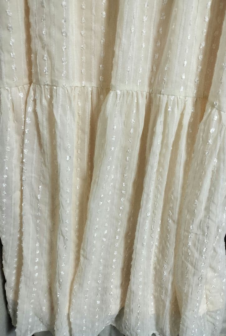 honono バルーンスリーブワンピース　授乳服　マタニティ　ワンピース　L