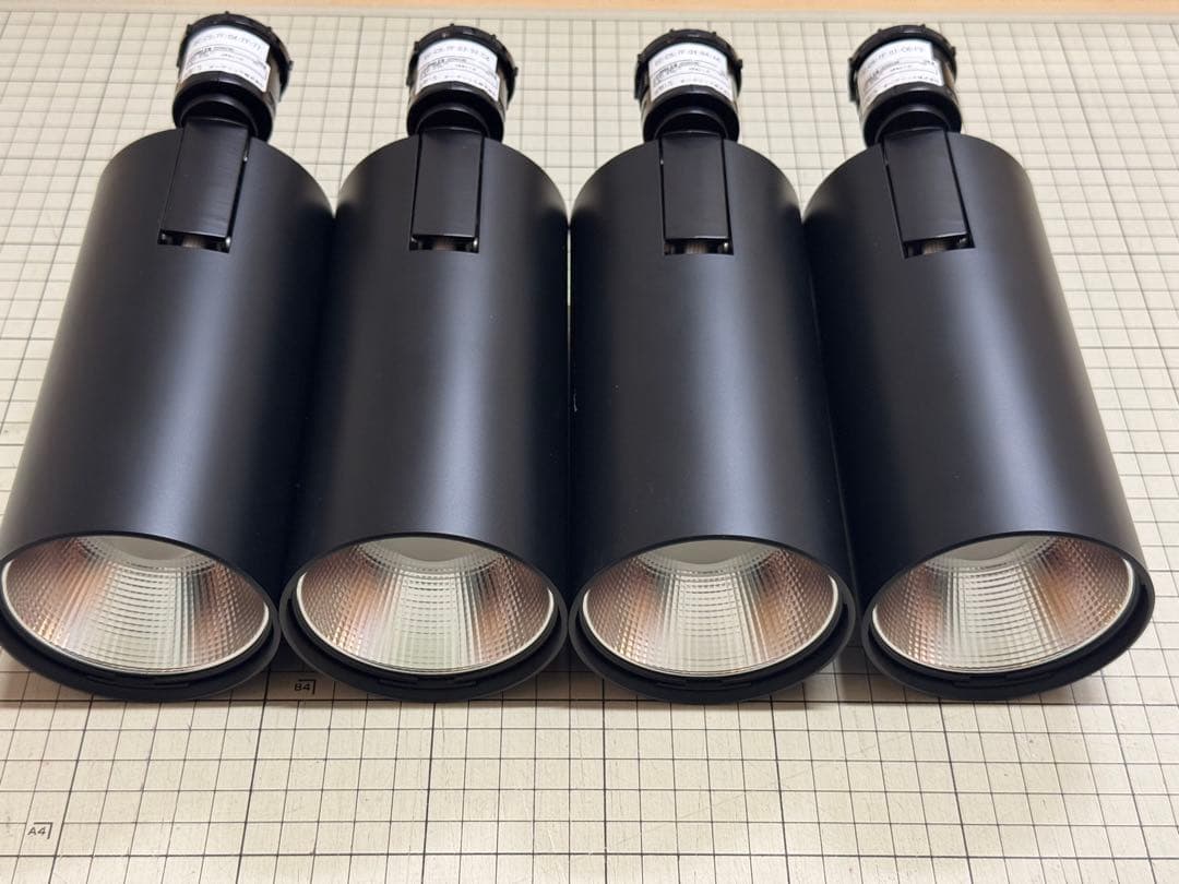 オーデリックダクトレール用LEDスポットライト4個セット