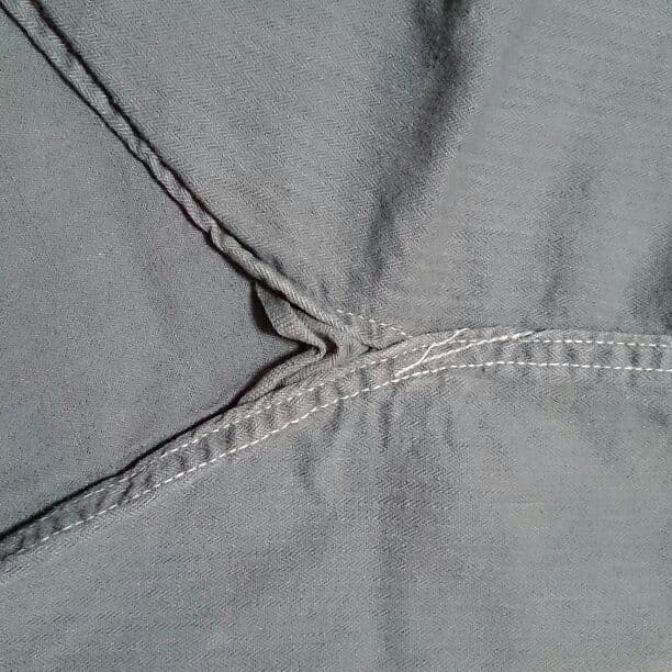 40年代BIG YANK ビックヤンク 半袖ヘリンボーン ヴィンテージシャツ