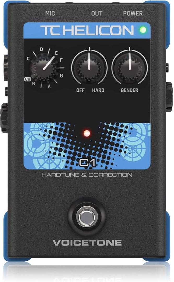TC-Helicon VOICETONE C1 ボーカルエフェクター