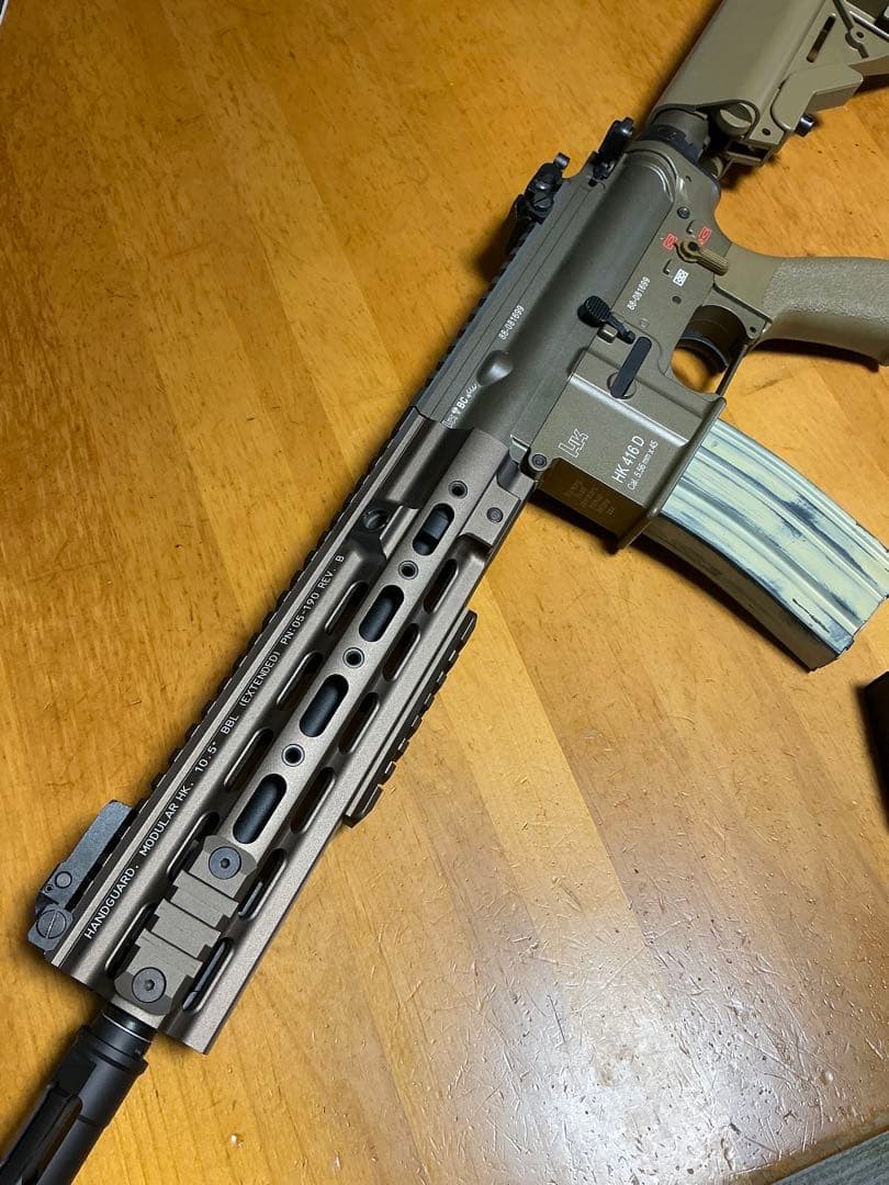 TOKYOマルイhHk416D デルタカスタム次世代電動ガンプチカスタムオマケ