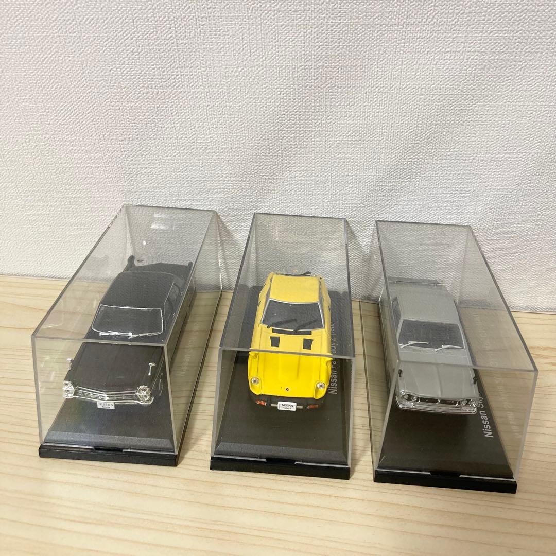 1/43Nissan日産3点　国産名車コレクション1967 1971 1978
